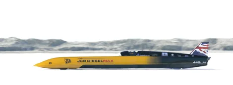 Driver who broke sound barrier goes for another record